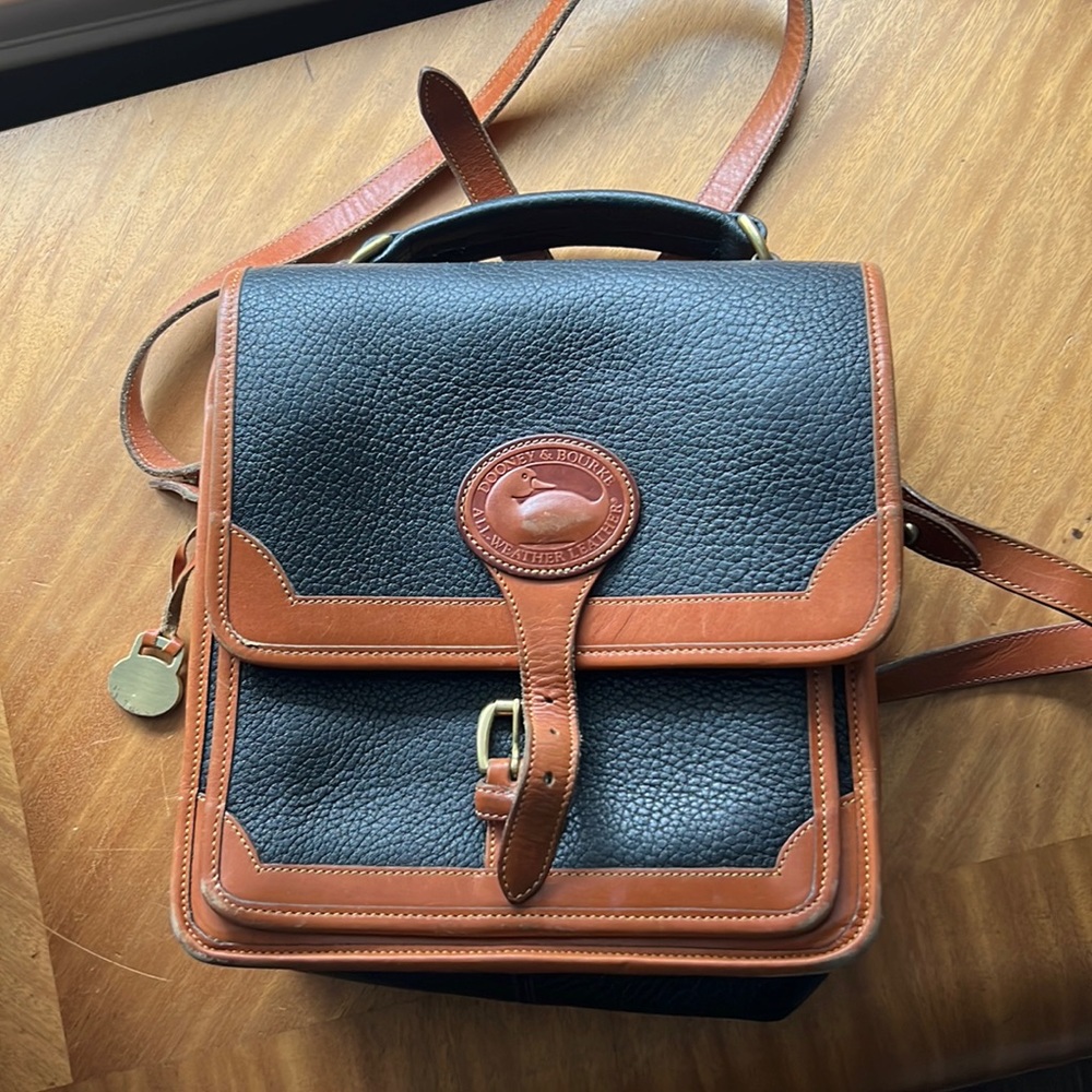 Douney & Bourke - vintage All Weather Leather crossbody bag